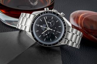 Thumbnail von Omega Speedmaster Professional Moonwatch Chronograph Stahl Handaufzug Herrenuhr 3573.50.00