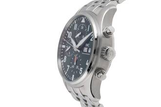 Thumbnail von IWC Fliegeruhr Chronograph Green Chronograph Stahl Automatik Herrenuhr IW388104