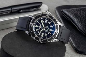 Thumbnail von Breitling Superocean 42 Black Dial Edelstahl Automatik Herrenuhr Ref. A17364