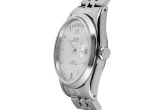 Thumbnail von Tudor Prince Date Day Silver Dial Edelstahl Automatik Herrenuhr Ref. 76200
