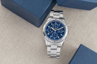 Thumbnail von Breitling Aviator 8 Chronograph Steel Automatic Men's Ref. A13316 Box & Papers