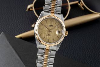 Thumbnail von Tudor Prince Date Stahl / Gold Linen Dial Automatik Ref. 74033 Paper 2008