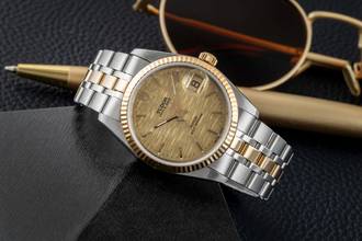 Thumbnail von Tudor Prince Date Stahl / Gold Linen Dial Automatik Ref. 74033 Paper 2008