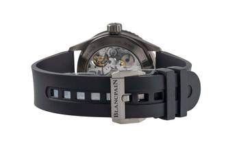 Thumbnail von Blancpain Fifty Fathoms Bathyscaphe Blue Keramik 5000-0240-NAOA B&P NP 14700 