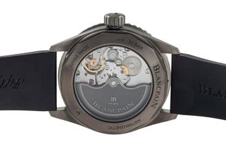 Thumbnail von Blancpain Fifty Fathoms Bathyscaphe Blue Keramik 5000-0240-NAOA B&P NP 14700 