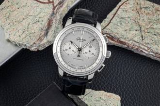 Thumbnail von Glashütte Original Senator Chronograph XL Stahl Automatik Herrenuhr Ref. 1-39-34-21-42-04