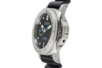 Thumbnail von Panerai Luminor Submersible Automatik Herrenuhr Ref. PAM00973 B&P