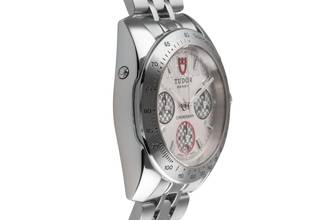 Thumbnail von Tudor Sport Chronograph Silver Dial Edelstahl Automatik Ref. 20300 H-Serie