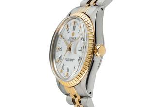 Thumbnail von Rolex Oyster Perpetual Date 34 Stahl / Gold Automatik Herrenuhr Medium Ref. 15053 Klassiker