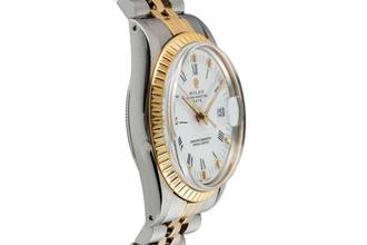 Thumbnail von Rolex Oyster Perpetual Date 34 Stahl / Gold Automatik Herrenuhr Medium Ref. 15053 Klassiker