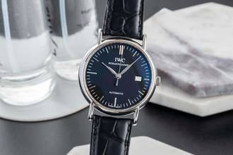 IWC Portofino Automatic Schaffhausen Portofino Automatic stainless steel Ref. IW356308 Papers 2014