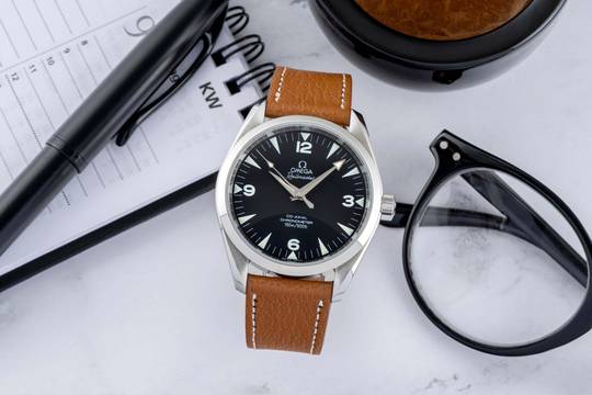  Omega Seamaster Railmaster Stahl Automatik Herrenuhr Ref. 2803.52.37 B&P 