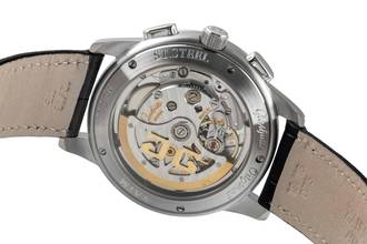 Thumbnail von Glashütte Original Senator Chronograph Steel Automatic Men's Watch Ref. 39-31-11-13-04 B&P