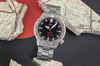 Thumbnail von Sinn UX EZM 2B Edelstahl Quarz Herrenuhr Ref. 403.040 Box & Papiere 2023