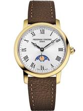 Frederique Constant FC-206RS1S5 Ladies' Watch Classic Slimline Ladies Moon 30mm 3ATM