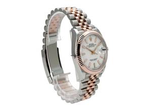 Thumbnail von Rolex Datejust 36 Oystersteel / Everose-Gold Ref. 126231 Weiß Jubile-Band