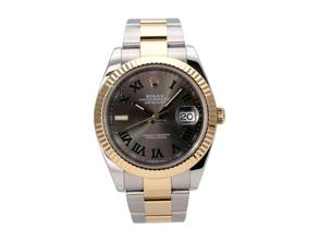 Rolex Datejust 41 Stainless Steel Yellow Gold Ref. 126333 Slate