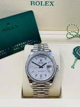 Rolex Day-Date 40 Meteorite Dial FULL SET WITH BOX+PAPERS Top Condition year:2021 Factory