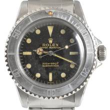 Thumbnail von Rolex Submariner (No Date) 5512 Eagle Beak Galvanic gilt dial full set 1959