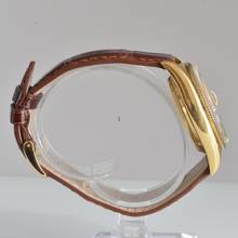 Thumbnail von Rolex Datejust 36 6305-1 Cream Radium dial yellow gold 18KT very rare 1954