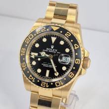 Thumbnail von Rolex GMT-Master II Full Yellow Gold 40mm Automatic Complete