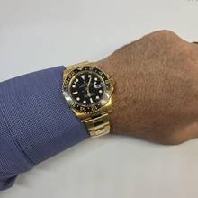 Thumbnail von Rolex GMT-Master II Full Yellow Gold 40mm Automatic Complete