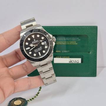 Rolex Yacht-Master 42 42mm Full Titanium Automático Completo 