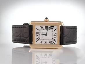 Thumbnail von Cartier Tank Solo Edelstahl Gelbgold 750 2018 W5200002 Stahl Gold Damen