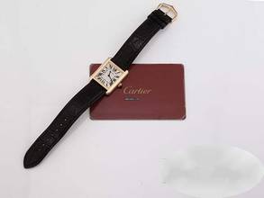 Thumbnail von Cartier Tank Solo Edelstahl Gelbgold 750 2018 W5200002 Stahl Gold Damen