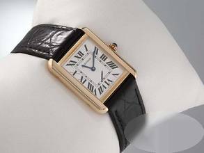 Thumbnail von Cartier Tank Solo Edelstahl Gelbgold 750 2018 W5200002 Stahl Gold Damen