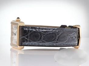 Thumbnail von Cartier Tank Solo Edelstahl Gelbgold 750 2018 W5200002 Stahl Gold Damen