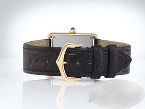 Thumbnail von Cartier Tank Solo Edelstahl Gelbgold 750 2018 W5200002 Stahl Gold Damen