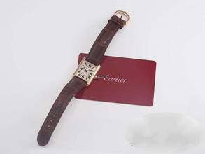 Thumbnail von Cartier Tank Louis Cartier Kleines Modell Rosegold 750 2020 Wgta0010 Handaufzug 18kt Rose Gold
