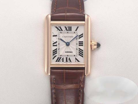  Cartier Tank Louis Cartier Kleines Modell Rosegold 750 2020 Wgta0010 Handaufzug 18kt Rose Gold 