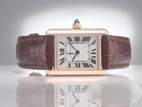 Thumbnail von Cartier Tank Louis Cartier Kleines Modell Rosegold 750 2020 Wgta0010 Handaufzug 18kt Rose Gold