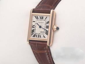 Thumbnail von Cartier Tank Louis Cartier Kleines Modell Rosegold 750 2020 Wgta0010 Handaufzug 18kt Rose Gold