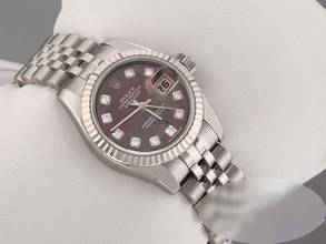 Thumbnail von Rolex Lady-Datejust 179174 2013 Stahl Weissgold 750 Perlmutt Diamanten Automatik Stainless Steel 18kt White Gold Jubilé-band Chronometer Oyster