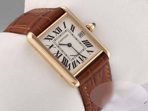 Thumbnail von Cartier Tank Louis Cartier Großes Modell Gelbgold 750 2022 W1529756 18kt Yellow Gold Damen Herren