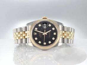 Thumbnail von Rolex Datejust 36 36mm 116233 2013 Diamanten Stahl Gelbgold 750 Automatik Stainless Steel 18kt Yellow Gold Jubilé-band Chronometer Oyster Black Dial