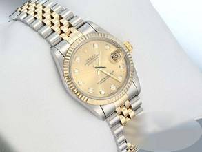 Thumbnail von Rolex Datejust 31 31mm 68273 Stahl Gelbgold 750 1997 Diamanten Automatik Stainless Steel 18kt Yellow Gold Jubilé-band Chronometer Oyster