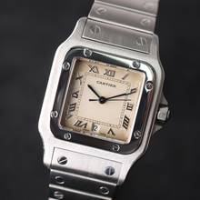 Thumbnail von Cartier Santos Galbée GM Steel