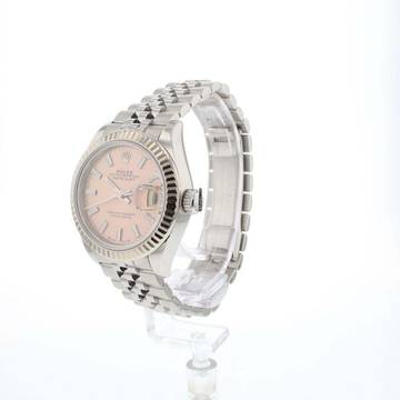  Rolex Lady-Datejust 28 Steel Jubilee Pink Dial 