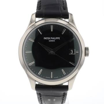  Patek Philippe Calatrava 39 Black Dial 