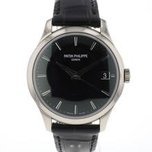  Patek Philippe Calatrava 39 Black Dial 