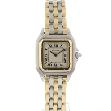  Cartier Panthère PM Steel Gold 