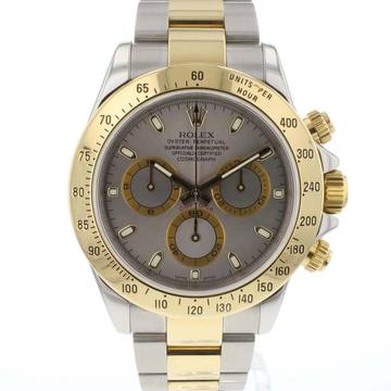  Rolex Daytona Steel/Gold Grey Dial 