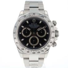  Rolex Daytona Steel Black Dial 