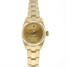Thumbnail von Rolex Oyster Perpetual 26 Lady 26 Yellow Gold Champagne Dial