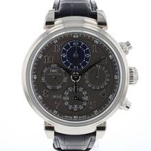  IWC Da Vinci Perpetual Calendar Chronograph Slate Dial 