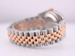 Thumbnail von Rolex Datejust 36 36mm Stainless Steel-rose Gold White Roman Full Set 2014